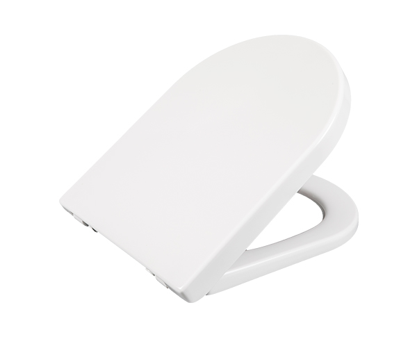 AU108 Antimicrobial D Shape 360mm UF Toilet Seat
