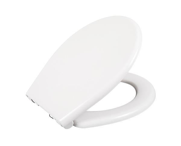AU143 Slim Quick Plug MF Toilet Seat Solid