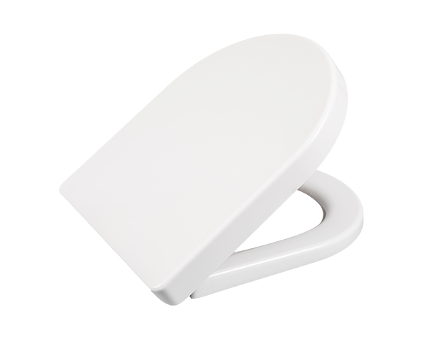 AU145 UF Resin D Shape Toilet Seat with Quick Plug