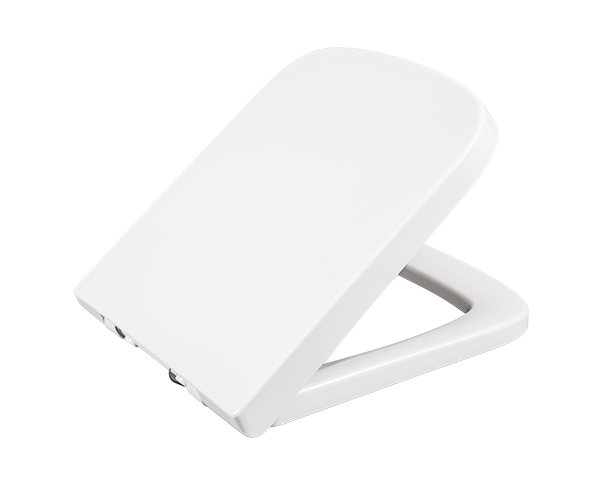 AU405 D Slim Quick Release Toilet Seat 444mm Solid