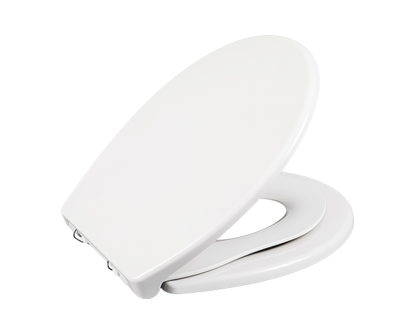AU522QZ Quick Plug O Frame Soft Close Toilet Seat with Removable Child Seat