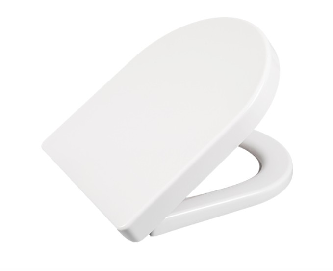 Why is UF resin material an ideal choice for manufacturing toilet seats?